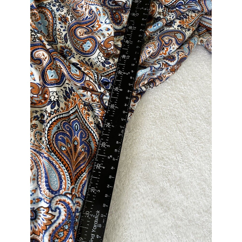 Sage+fig Harem Pants Jumpsuit Paisley Size Small Boho Cottage Balloon Pant - Picture 13 of 13